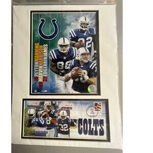 NIP 2005 Collector Print USPS 12x16 Indianapolis Colts Manning Harrison James